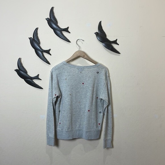 SCOTCH & SODA BLAUW LOVES FELIX EMBROIDERED SWEATSHIRT 2018 - S - Picture 3 of 11